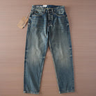 Washed streetwear style denim jeans - Antonios