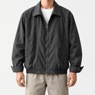 Will retro loose bomber jacket - AntoniosClothing - Gray