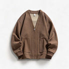 Winter cardigan sweater with zipper - Antonios