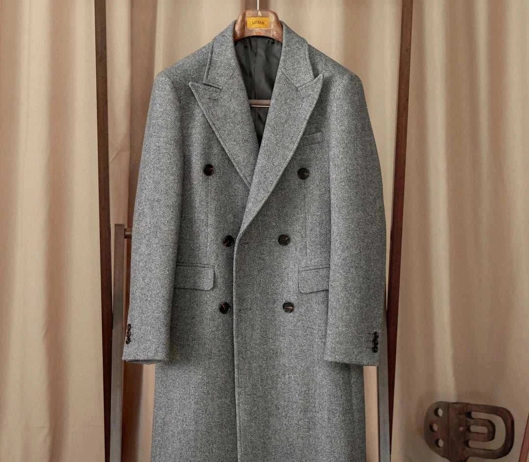 Winter double breated wool coat - Antonios
