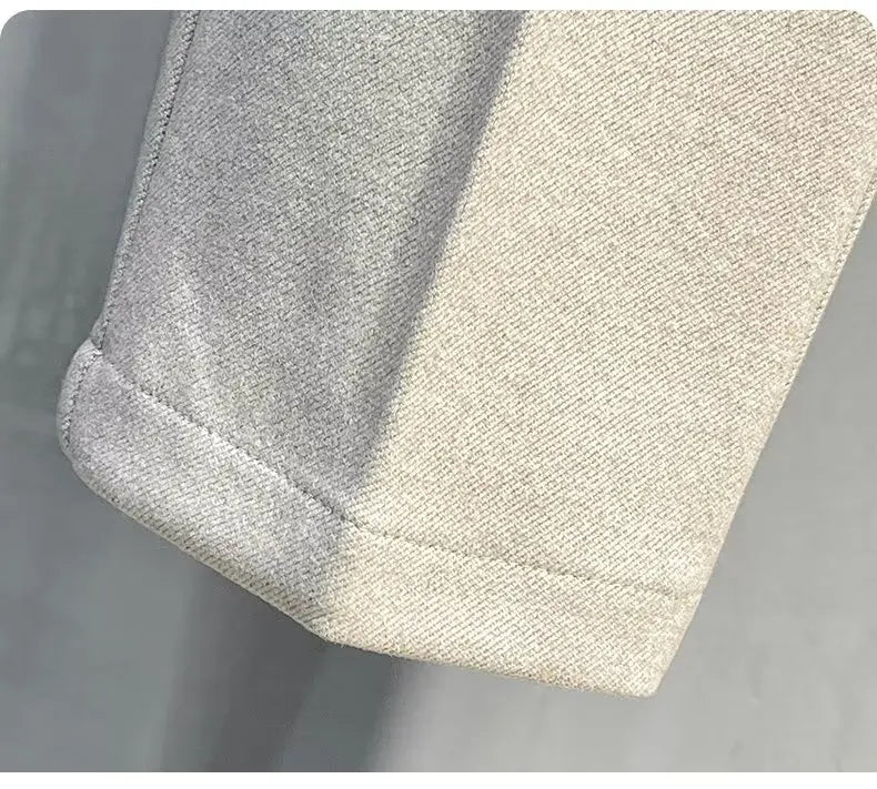 Winter korean pants with elastic waist - Antonios