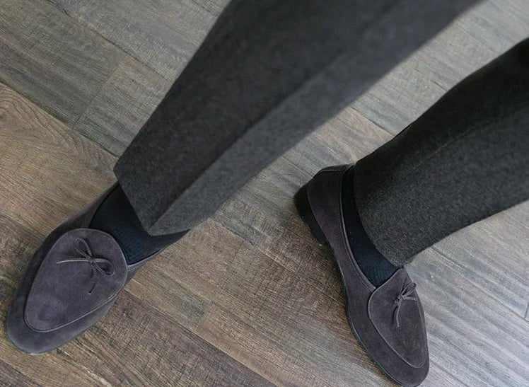 Winter tweed suit trousers - Antonios