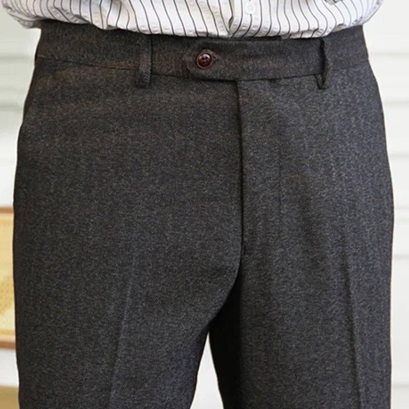 Winter tweed suit trousers - Antonios