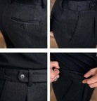 Winter wool italian trousers - Antonios