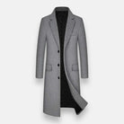 Wool elegant long coat - Antonios