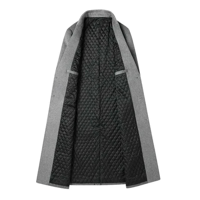 Wool elegant long coat - Antonios