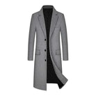Wool elegant long coat - Antonios