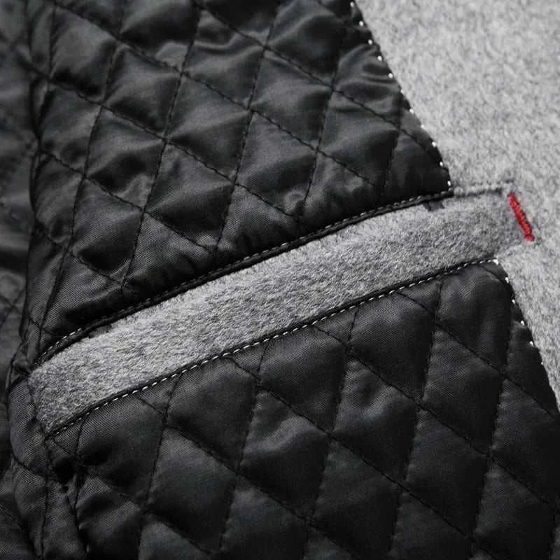 Wool elegant long coat - Antonios