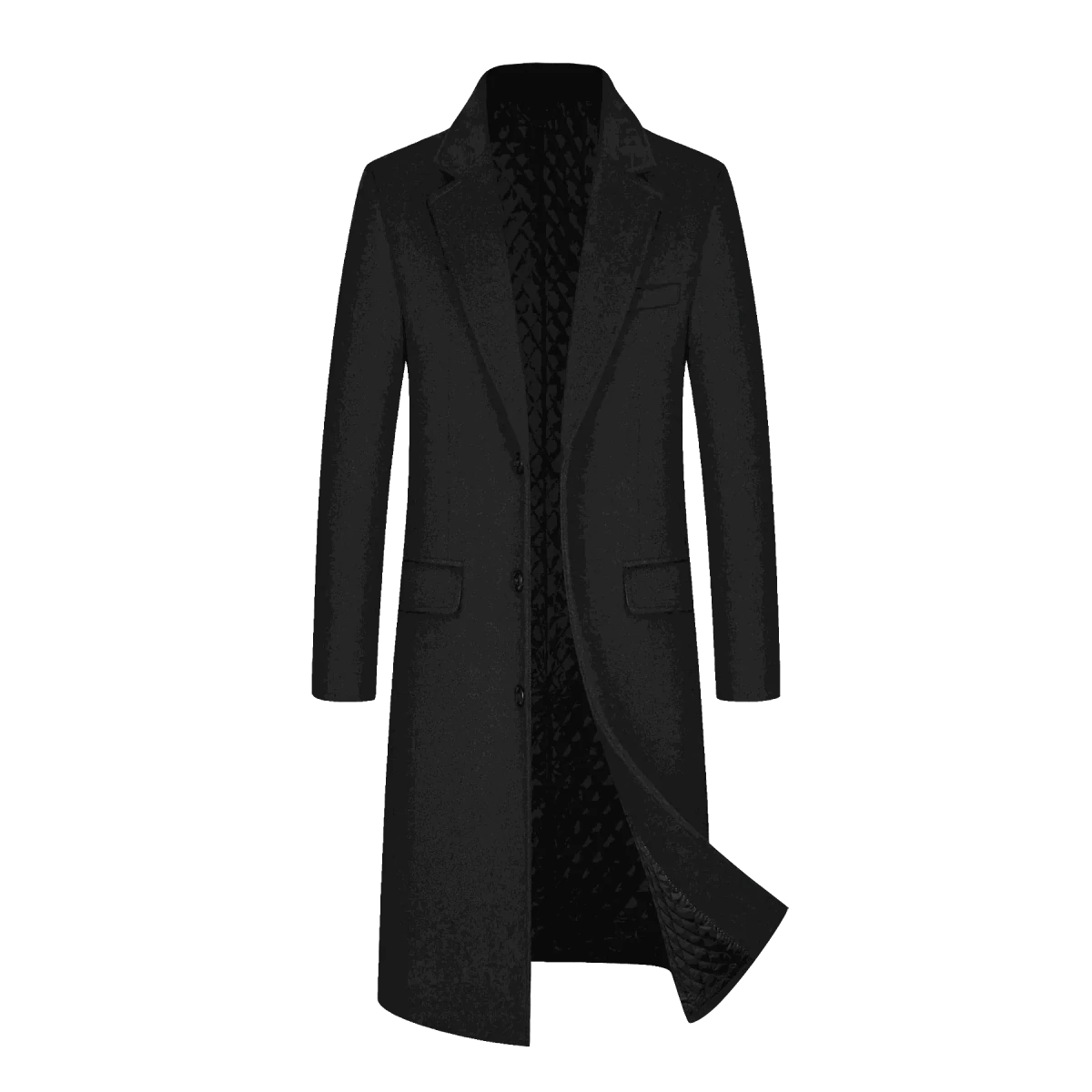 Wool elegant long coat - Antonios