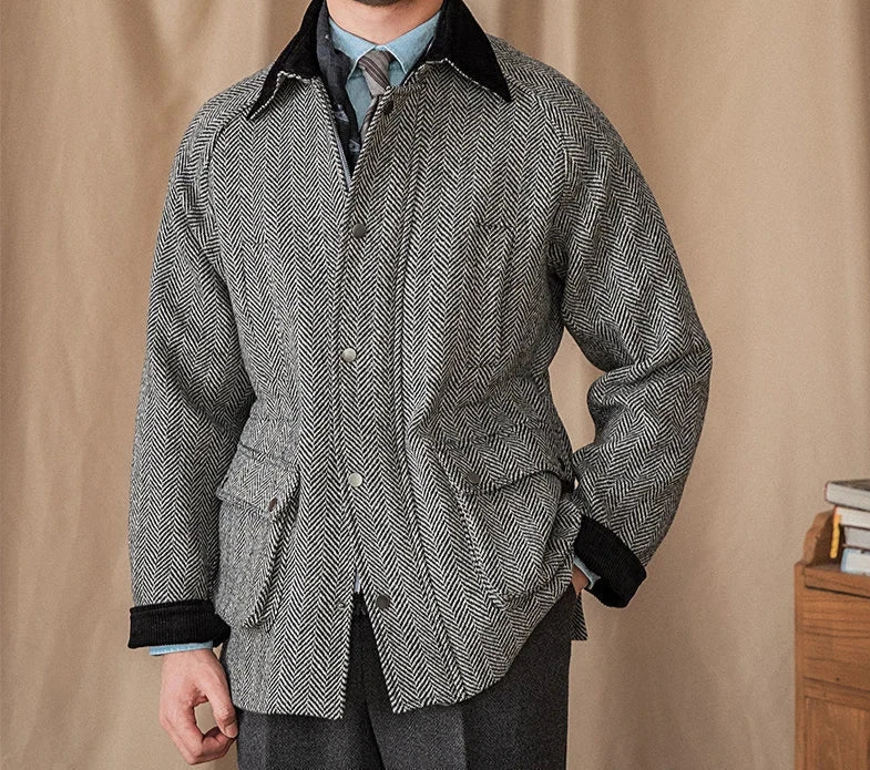 Wool heavy vintage coat - Antonios