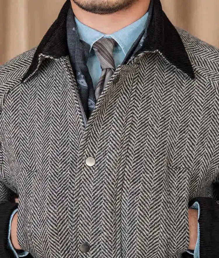 Wool heavy vintage coat - Antonios