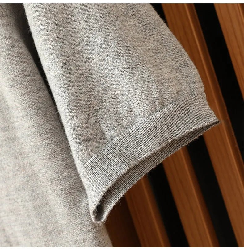 Wool polo casual t-shirt - Antonios