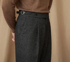 Wool winter italian trousers - Antonios