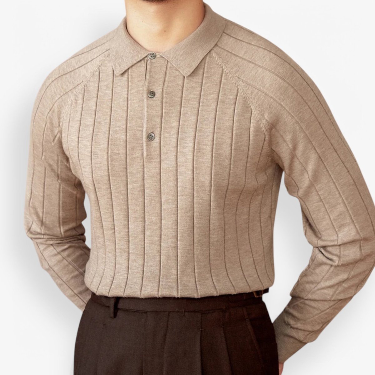 Woolblend sweater italian old money - Antonios