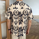 Wrinkle - Free loose short sleeve cuban shirt - Antonios