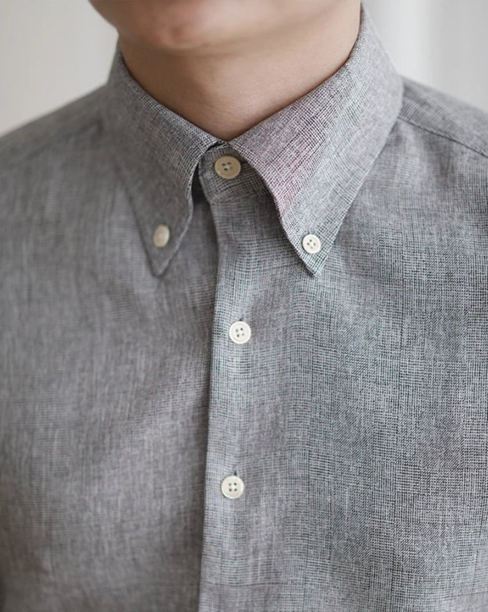 Wrinkle resistant business shirt designer fit - Antonios