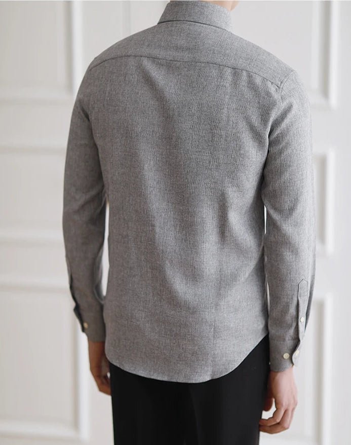 Wrinkle resistant business shirt designer fit - Antonios