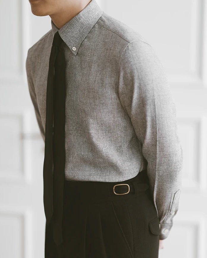 Wrinkle resistant business shirt designer fit - Antonios