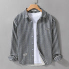Youth long sleeve shirt with stripes - Antonios