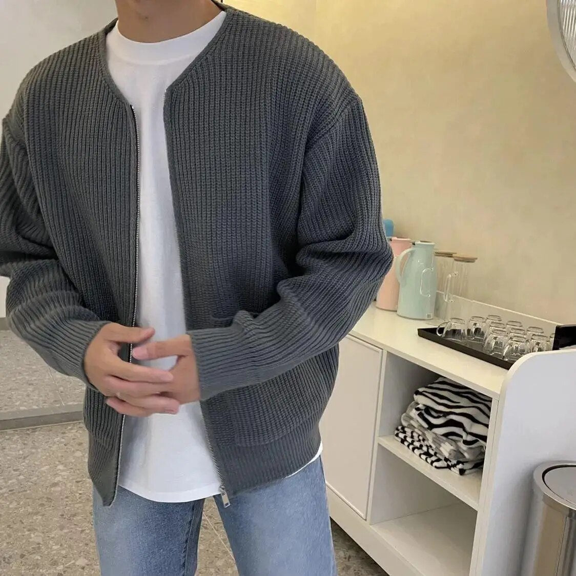 ZIP Cardigan - Antonios