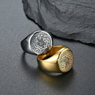 Ancient Stainless Steel Ring - Antonios