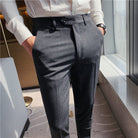 Antonio Gray Casual Trousers - Antonios