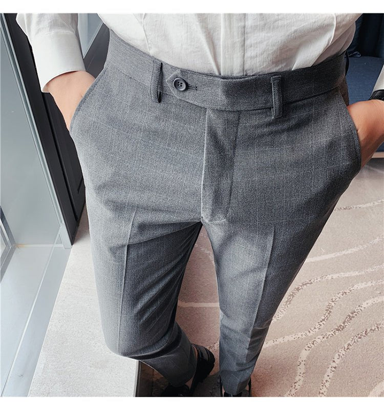 Antonio Gray Casual Trousers - Antonios