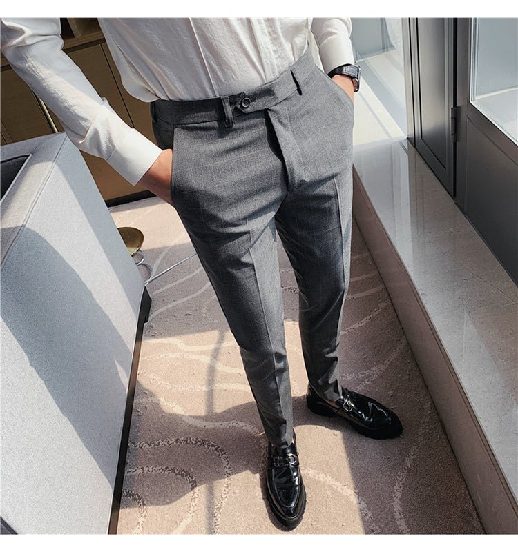 Antonio Gray Casual Trousers - Antonios