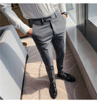 Antonio Gray Casual Trousers - Antonios