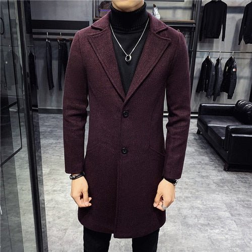 Antonios British Overcoat Men - Antonios