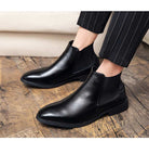 Antonios Business Black Leather Boots - Antonios