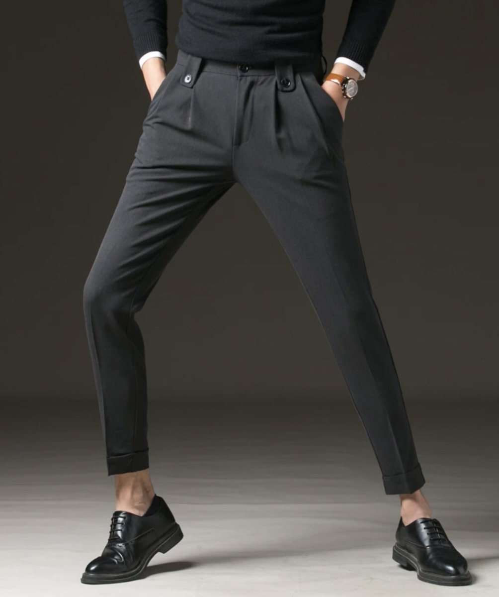 Antonios Casual Carrot-Fit Pants - Antonios