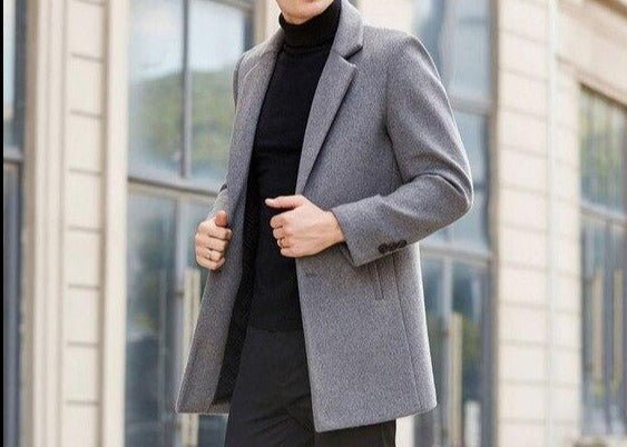 Antonios Casual Design Coat Men - Antonios