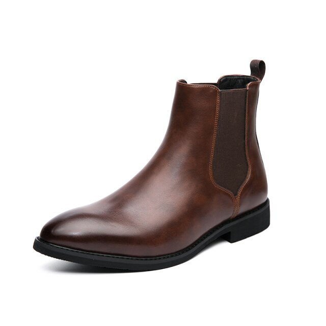 Antonios Casual Leather Boots Men - Antonios