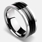 Antonios Ceramic Hi-Tech Ring Men - Antonios