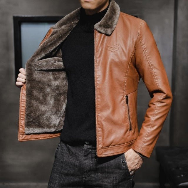 Antonios Combat Leather Jacket - Antonios