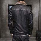 Antonios Combat Leather Jacket - Antonios