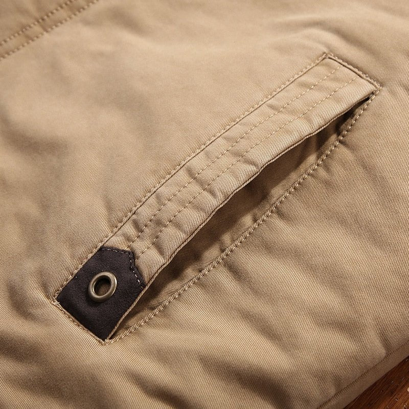 Antonios Cotton Fleece Winter Jacket - Antonios