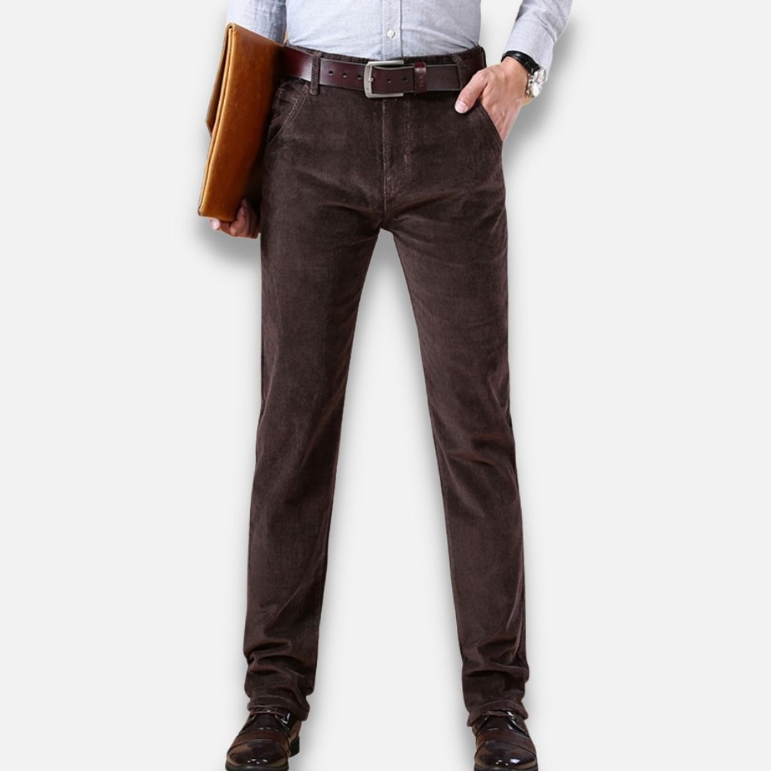 Antonios Cotton Smart Casual Pants - Antonios