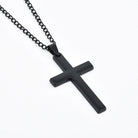 Antonios Cross Stainless Steel Necklace Men - Antonios