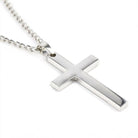 Antonios Cross Stainless Steel Necklace Men - Antonios