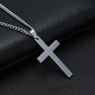 Antonios Cross Stainless Steel Necklace Men - Antonios