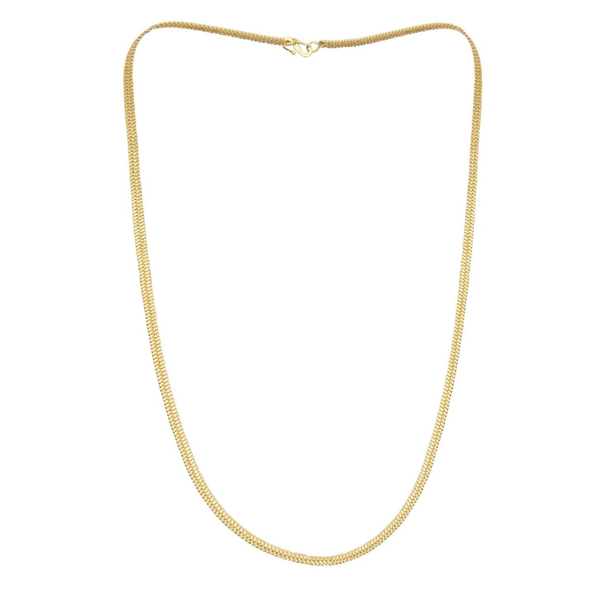 Antonios Cuban Stainless Steel Necklace Men - Antonios