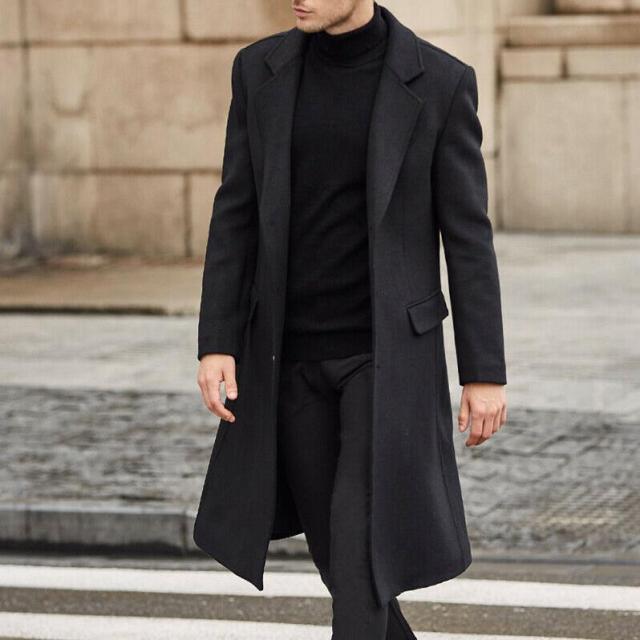 Antonios Extra Long Coat Men - Antonios