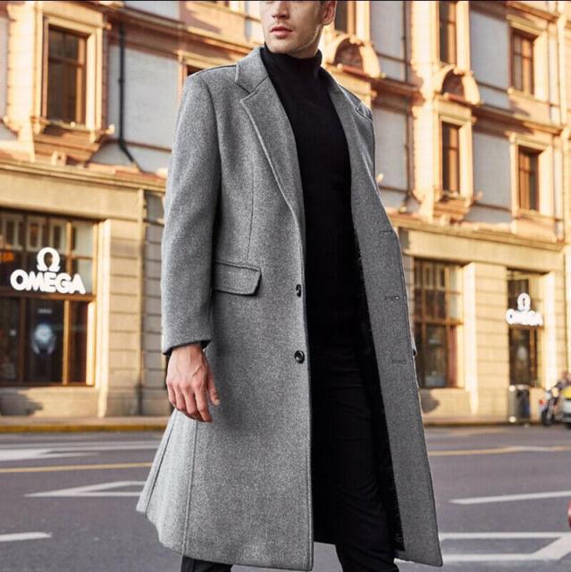 Antonios Extra Long Coat Men - Antonios