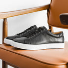 Antonios Genuine Leather Black Shoes - Antonios