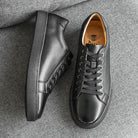 Antonios Genuine Leather Black Shoes - Antonios