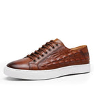 Antonios Genuine Leather Brown Shoes - Antonios