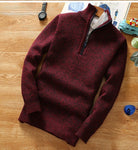 Antonios Half - Zipper Sweater Men - Antonios