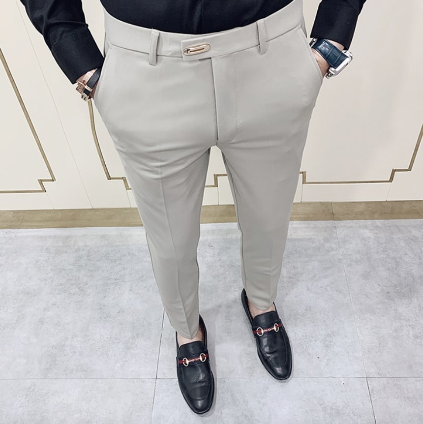 Antonios Khaki Casual Pants - Antonios
